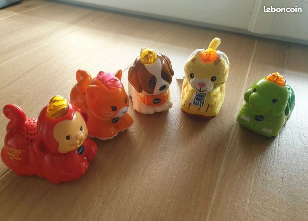 Lot de 5 Tut tut bolides animaux (image 1)