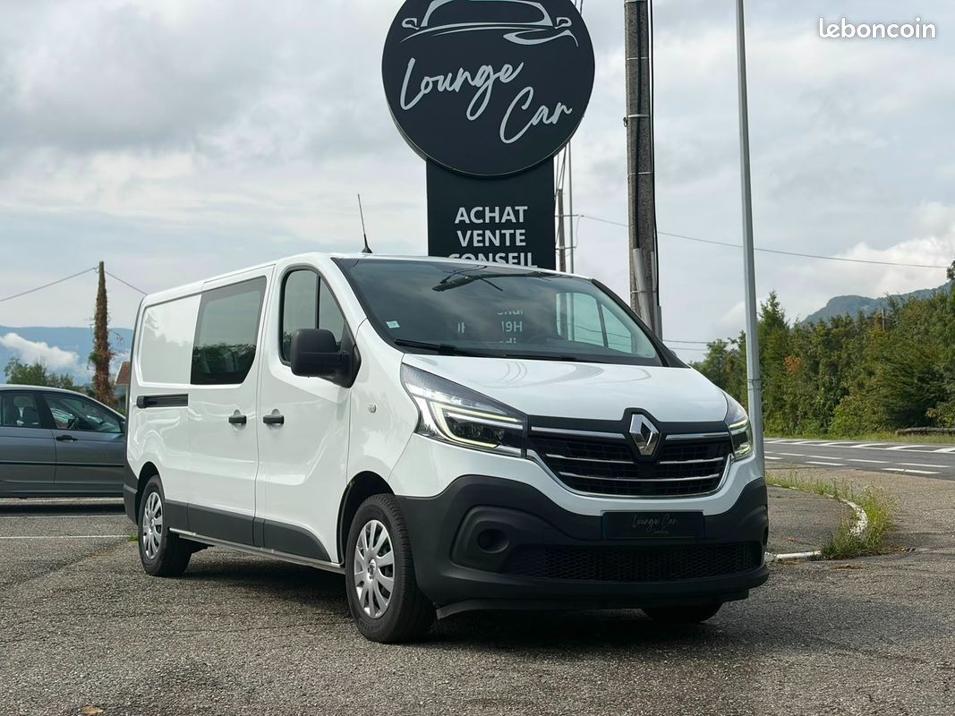 Renault trafic cabine approfondie l2h1 1200 kg dci 170 grand confort (image 1)