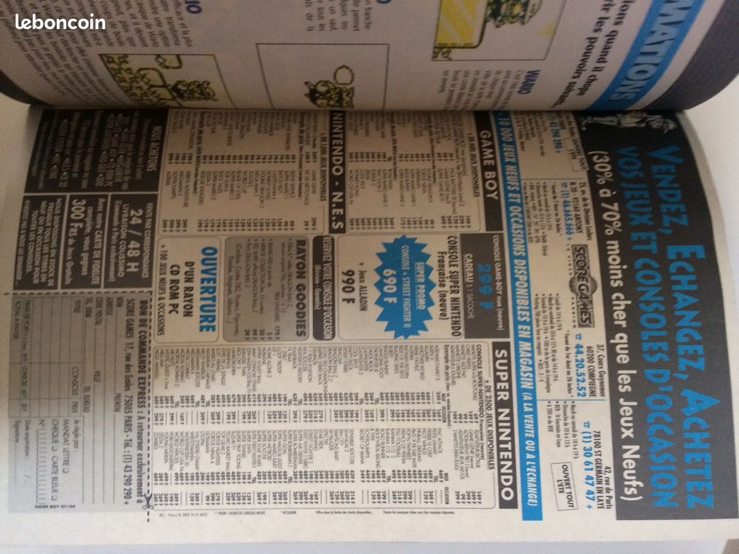 Magazine Nintendo Les Jeux Game Boy par Player One - Super Mario (image 4)