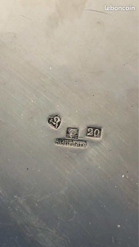 Seau à champagne en métal argenté Saint-Médard (image 8)