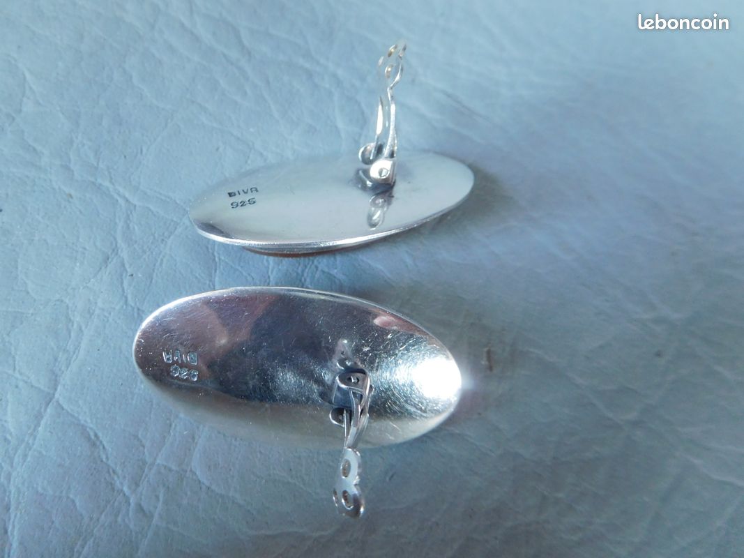 ANCIENNE BOUCLE DE CAPE EN ARGENT MASSIF - SILVER - SILBER POINÇON 19e