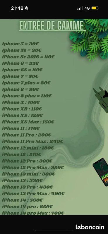 IPhone 13 avec la facture (image 1)
