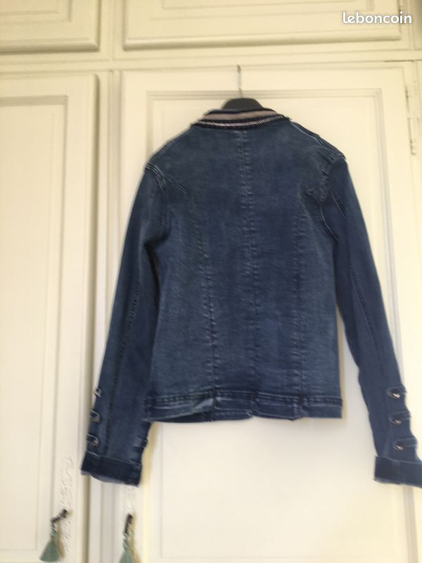Veste jean taille 38 (image 3)