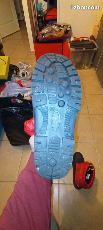 Boots de neige rouge T38 (image 3)
