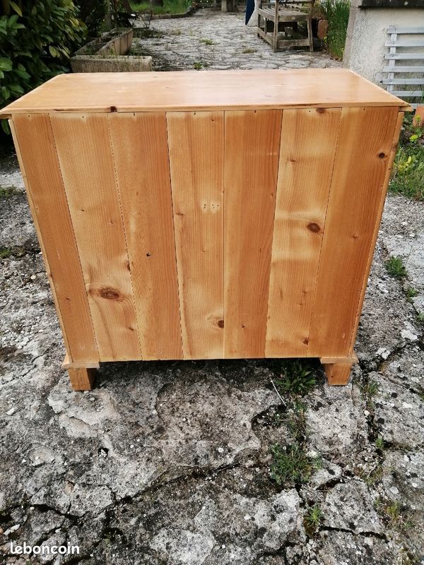 Commode en pin blond (image 4)