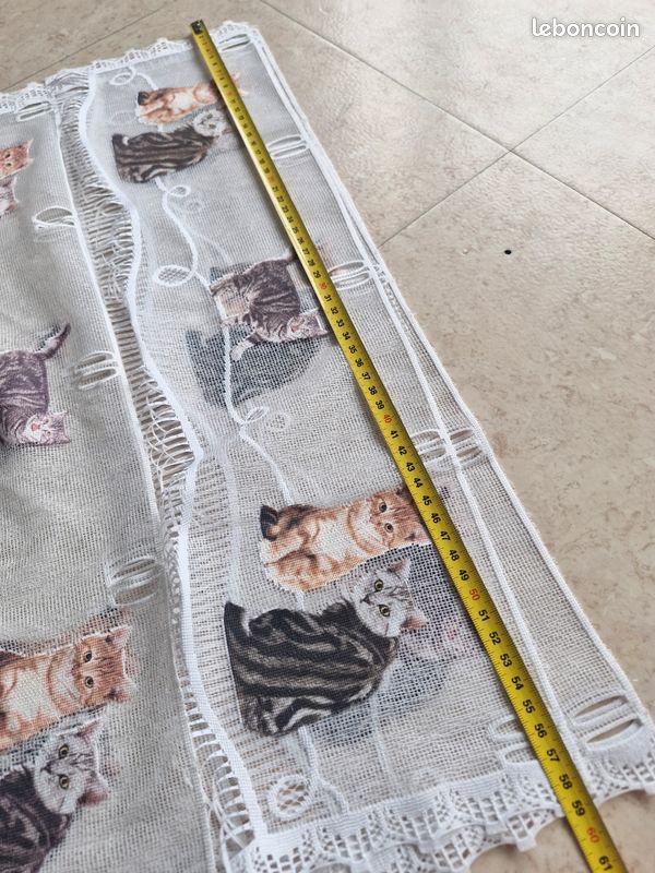 Rideaux chats (image 3)