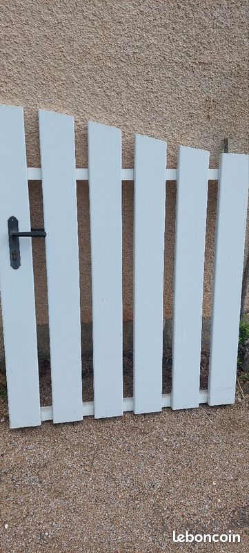 Portillon blanc alu (image 1)