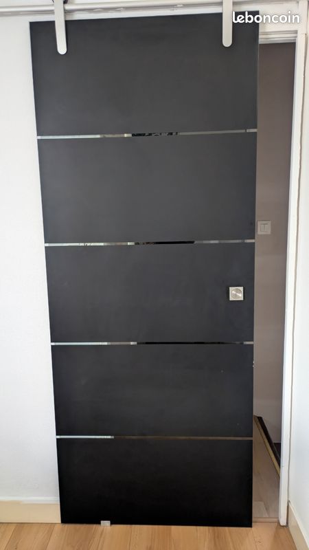 2 portes coulissantes avec fixation (image 1)