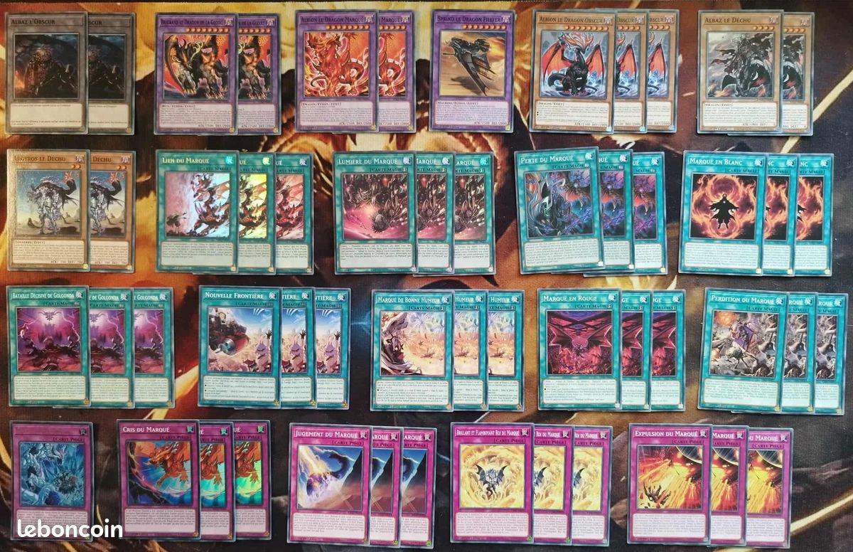 Lot ALBAZ LE DECHU Ultra Super Rare Yu-Gi-Oh FR - Collection Lot ALBAZ LE DECHU Ultra Super Rare Yu-Gi-Oh FR - Collection