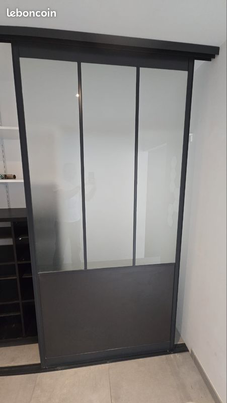 2 Portes placard style aletier coulissantes alu (image 1)