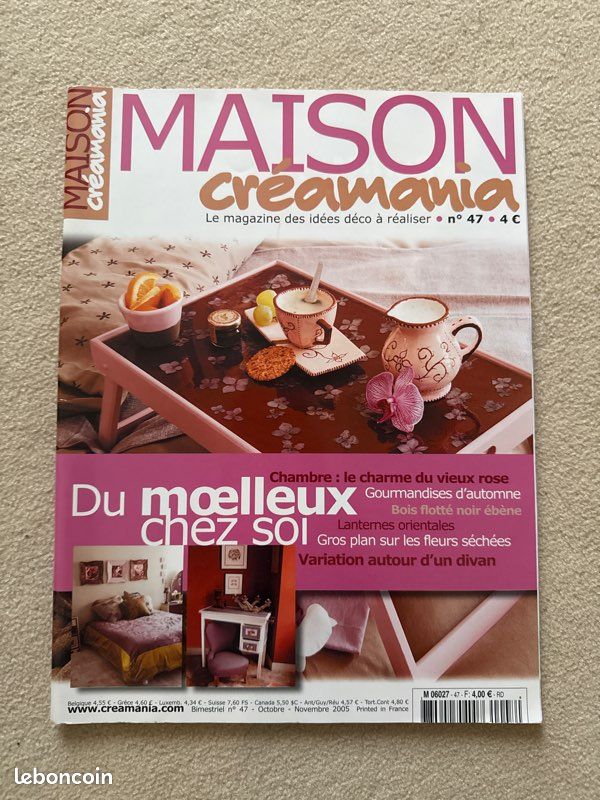 Lot magazines Maison creamania (image 6)