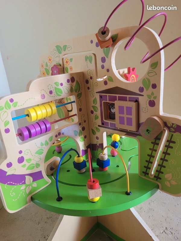 Table d'activités Bébé en bois (image 4)