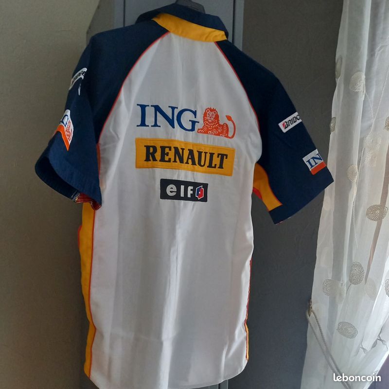 Maillot Cyclisme Parentini Renault F1 Team – Homme Taille XL, Collection