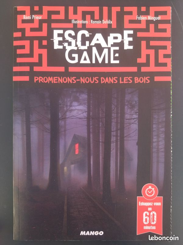 Lot Livre/Jeu "Escape Game" (image 8)