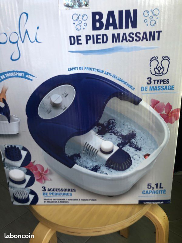 Bain de pied massant (image 1)