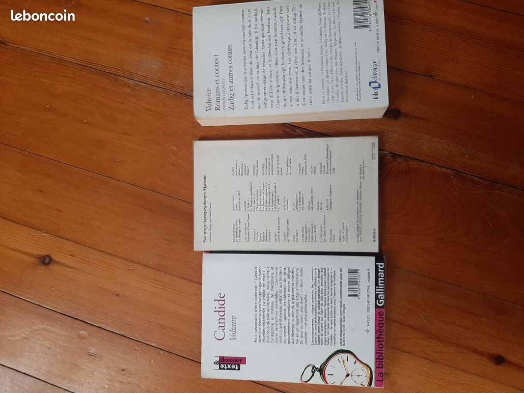 Livres Voltaire (image 2)
