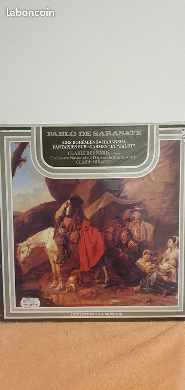 33 tours Pablo de SARASATE (image 1)