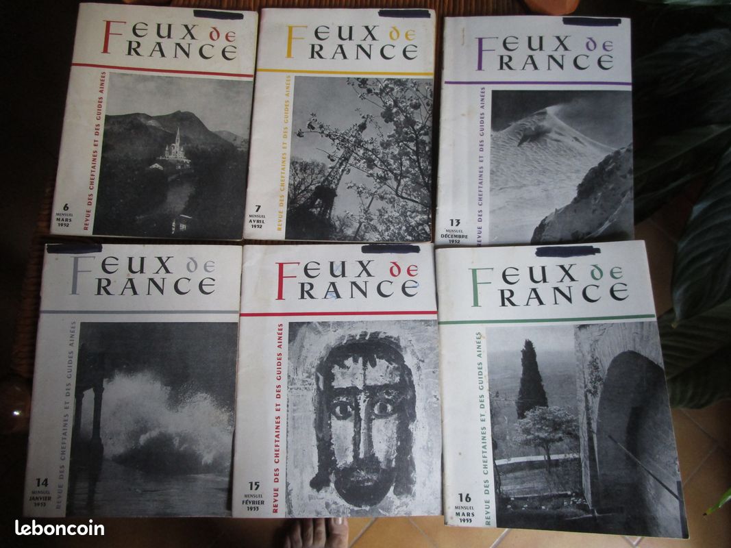 Revues Feux de France Vintage 1952/1953 (image 2)