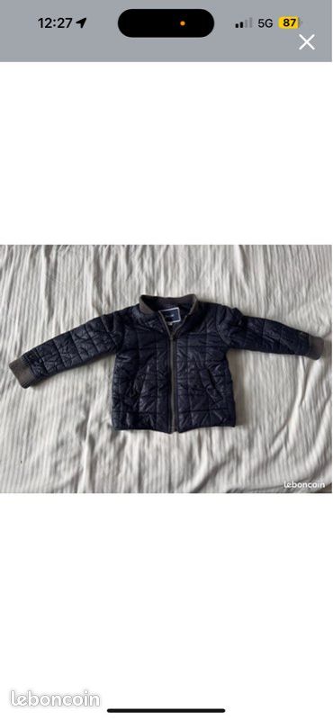 Manteau Jacadi 3 ans (image 1)