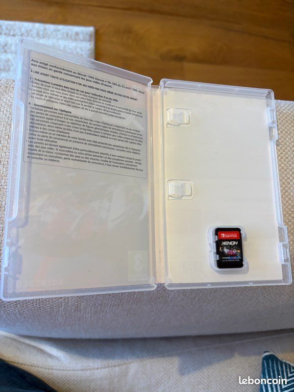 Deux jeux Switch FIFA 23 + Xénon Racer État Neuf (image 5)