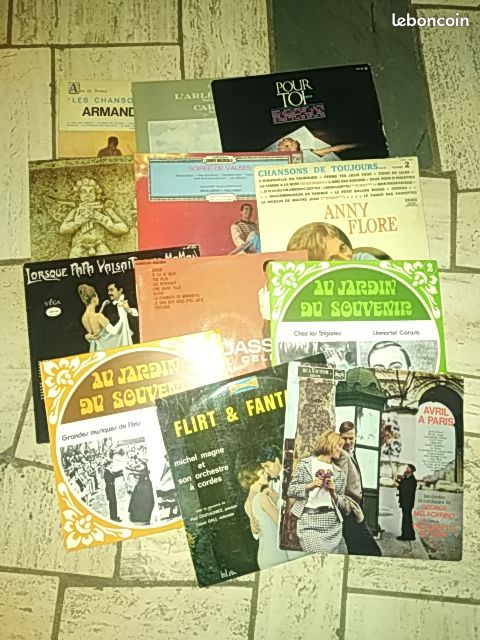 Lot 12 Disques 33 tours (image 2)