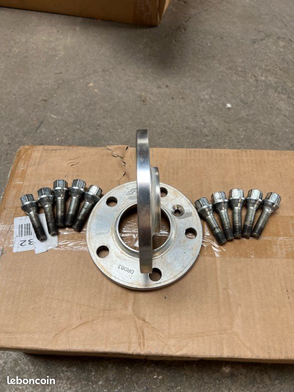 Cales élargisseurs entretoises Simoni Racing 12 mm – BMW 5x120 (image 1)