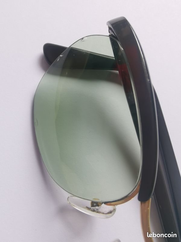 Lunettes Vintage Nigura N5110 Argent - Monture Demi-ronde Métal, Neuves Sans étiquette