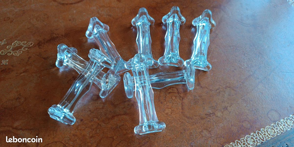 8 porte-couteaux en verre (image 2)