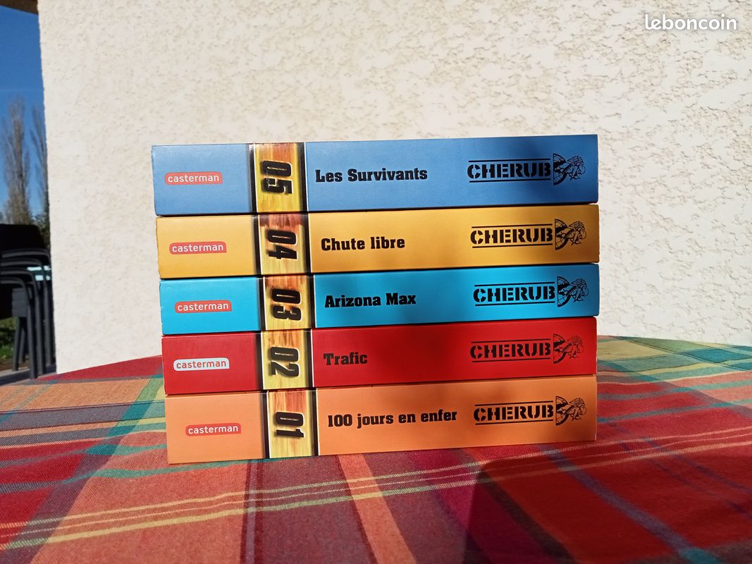 CHERUB – CASTERMAN - Lot 5 livres – tomes 1 à 5 - Jeunesse (image 3)