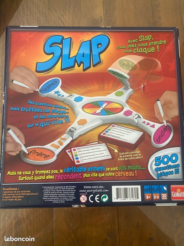Jeu SLAP (image 1)