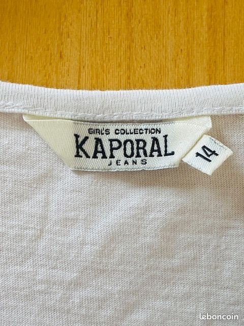 Débardeur fille Kaporal taille 14 ans (image 4)