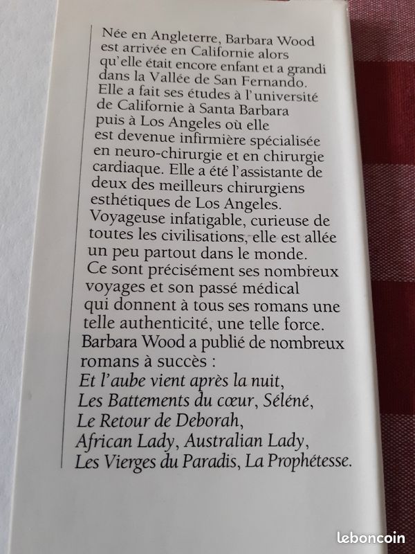 Livre de Barbara wood (image 4)