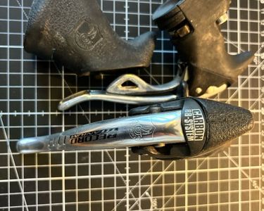 Leviers Campagnolo Record Titanium 9v - Équipements vélos