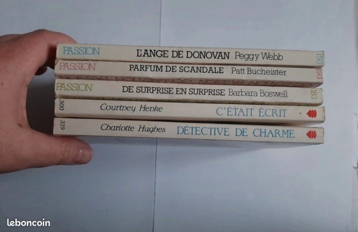 Lot de 5 livres collection Passion (image 1)