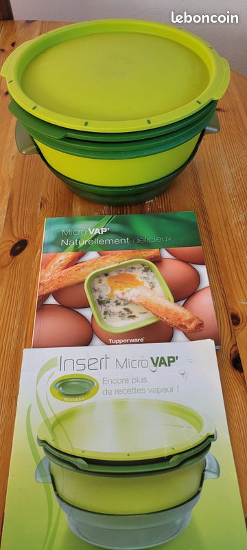 recette insert micro vap Insert micro vap Tupperware + livret recettes main image 1