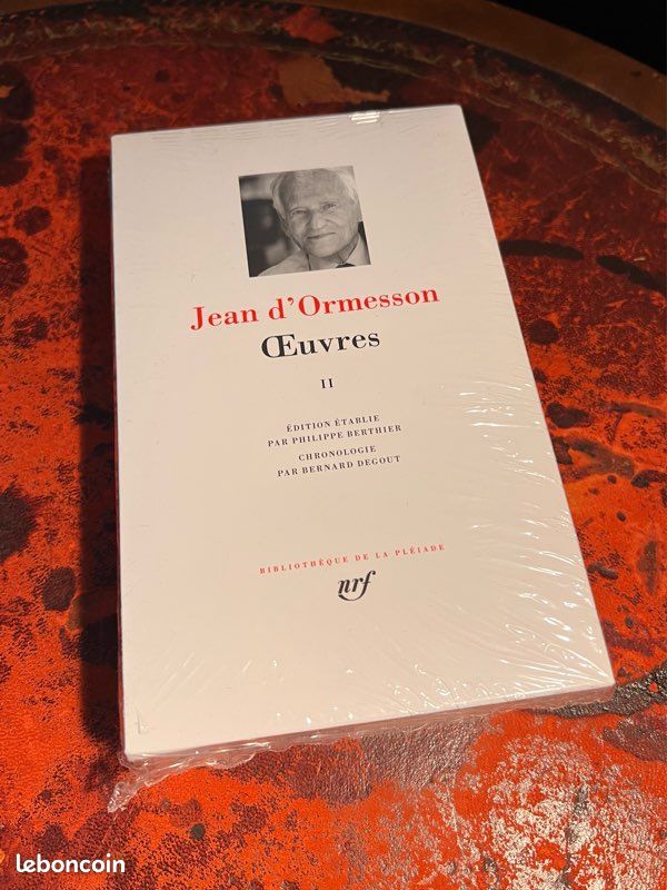 Jean d'Ormesson - Œuvres - Tome II - Pléiade (image 1)