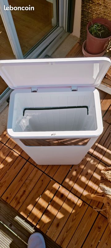 Poubelle double couvercle neuve 25L (image 4)