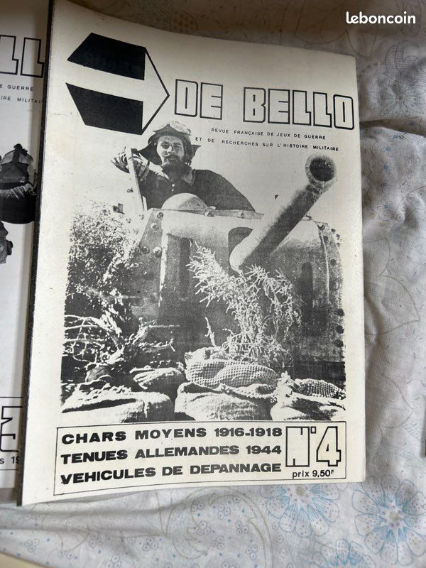 Collection de DE BELLO revue française, de jeux, de guerre et de la recherche sur l’histoire militaire (image 5)