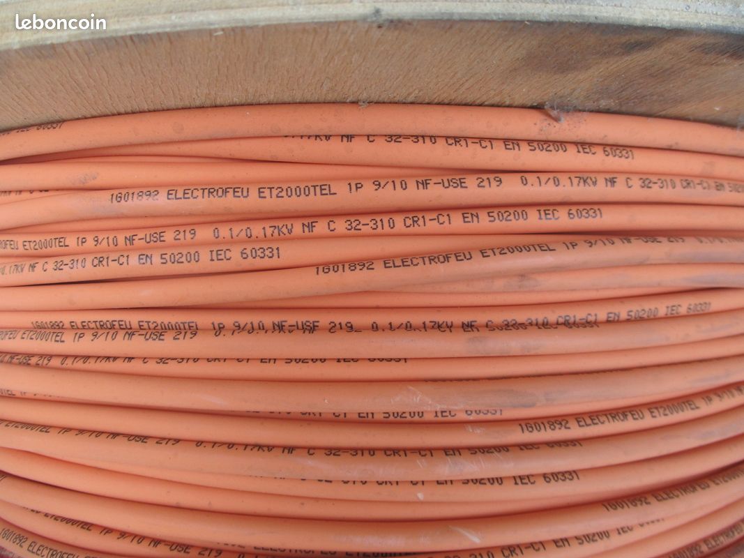 Câble Pyrisol EN 2 x 1.5 - 500m (image 2)