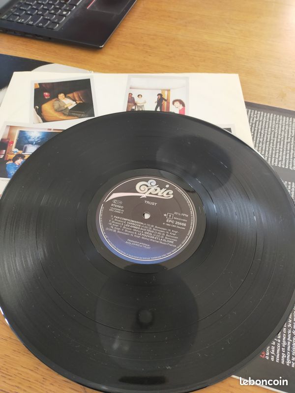 Vinyle LP Trust par compromission CBS 1983 (image 3)