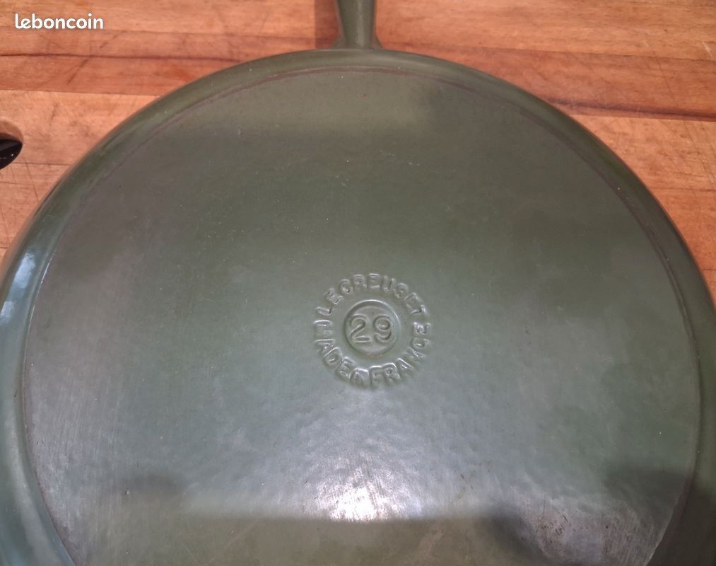 Poêle en Fonte Le Creuset 💚 29 cm (image 6)