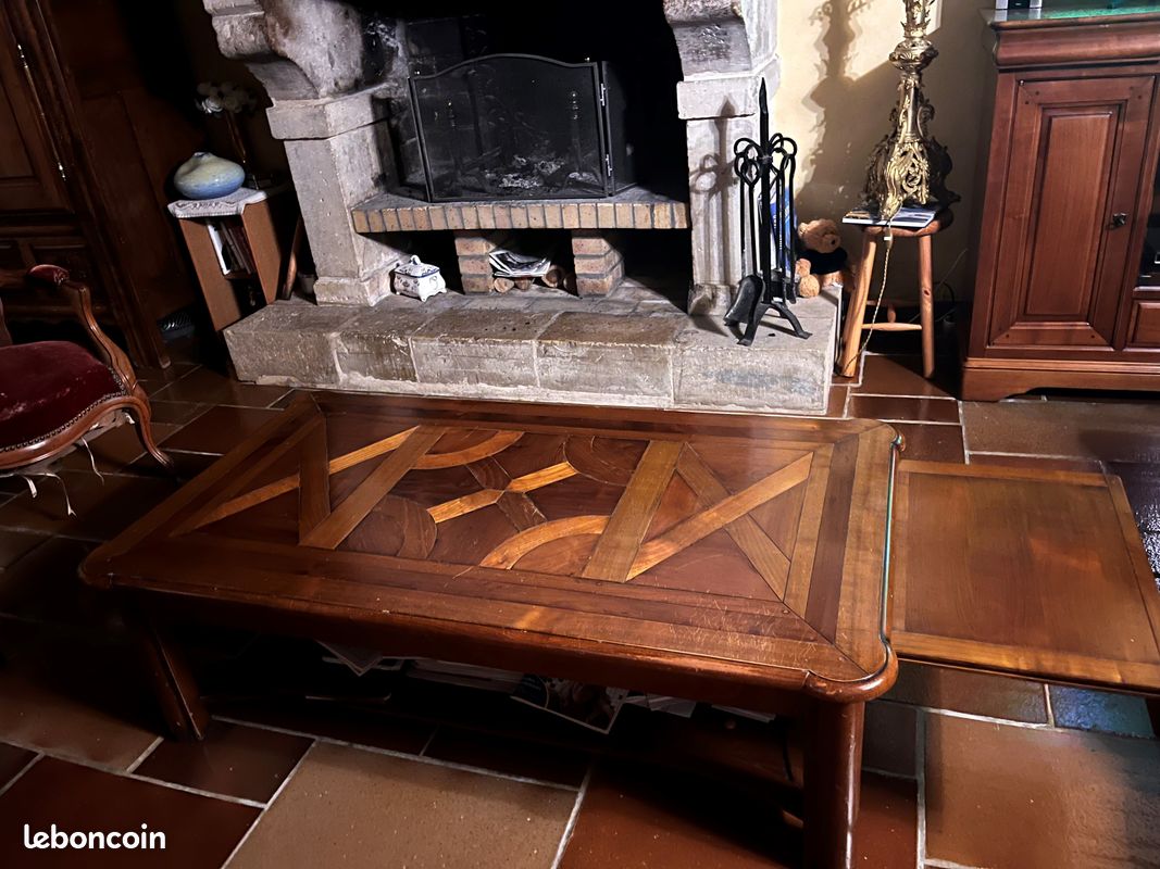 Table basse merisier (image 3)