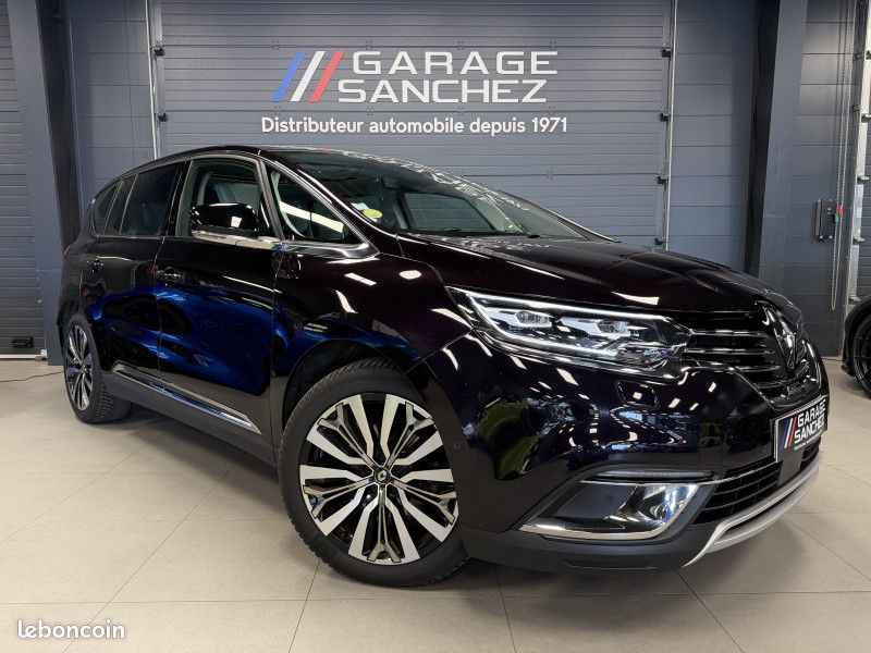 Renault ESPACE V Initiale 2.0L BlueDCI 200CV 7 Places-Toit Pano/Pack Hiver-Suivi Renault-GAR 12M (image 1)