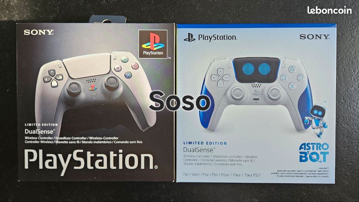 Manette dualsense astro bot ps5 neuve scellé - Consoles