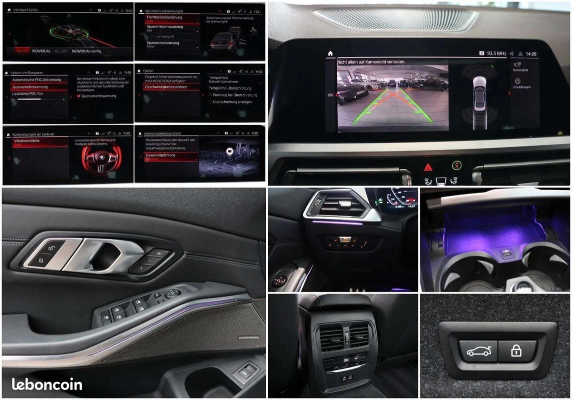 BMW M3 Competition * Dravit Grey * Toit Ouvrant * Harman Kardon * HUD * Sièges M Carbon Look (image 18)