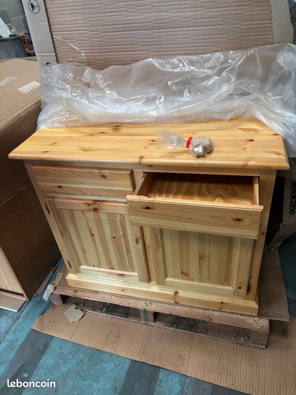 Vends meuble en pin rustique (image 1)
