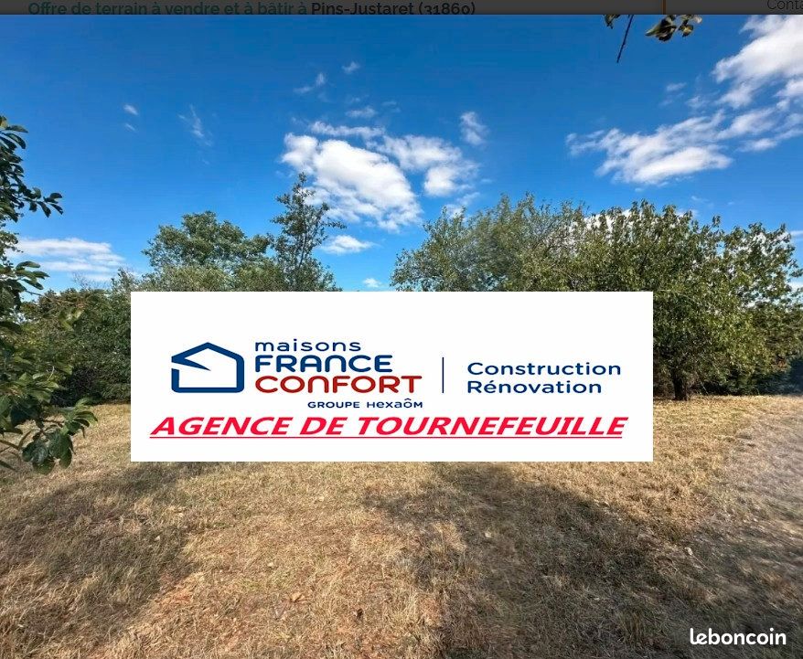 Terrain 676 m² · à Pins-Justaret · 162 000 €
