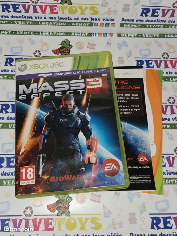 R13291 jeu xbox 360 mass effect 3 (image 1)
