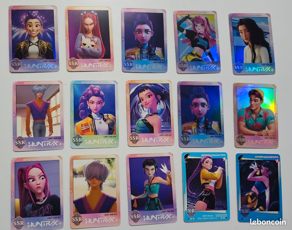 Carte d'accès VIP Kpop Demon Hunters, modèle d'identification