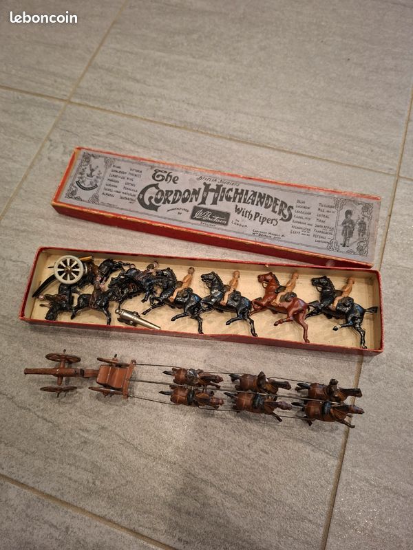 Soldats De Plomb Britains 00144 - Guerres Anglo-Zoulous Infanterie Anglaise 50mm
